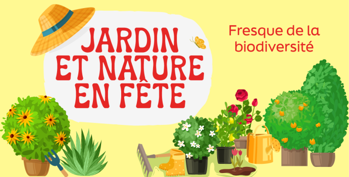 Fresque de la biodiversité - Jardin et nature en fête