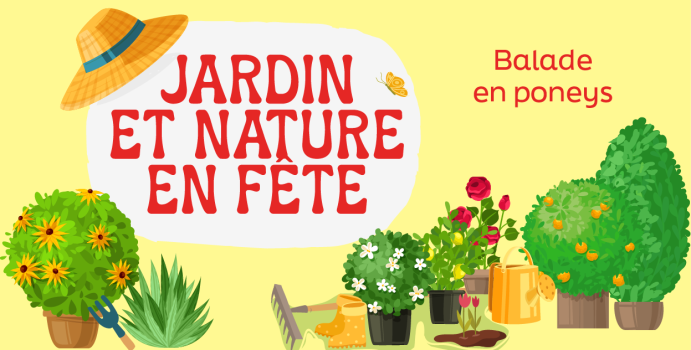 Balade en poney - Jardin et nature en fête