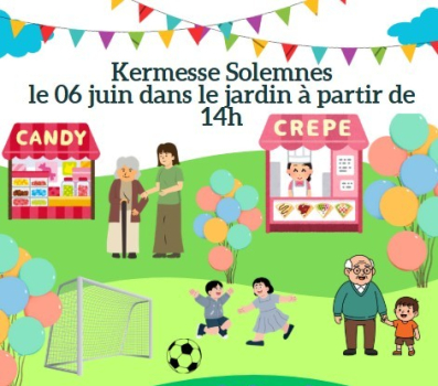 Kermesse Maison de Solemnes 2026