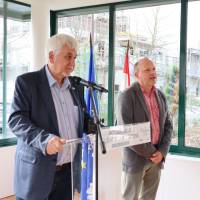 Accueil de la délégation hongroise - 30 ans Ajek - Maire de Komlo