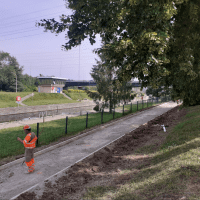 Travaux chemin de Halage