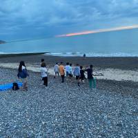 Eragny Dieppe - devant la mer 