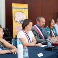 Conseil d'installation du CMJ - première prise de parôle de l'enfant maire