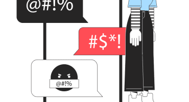 Cyberviolences illustration