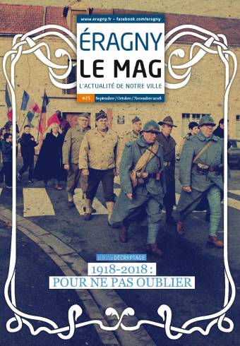 Couverture Eragny le Mag 25 spécial centenaire 