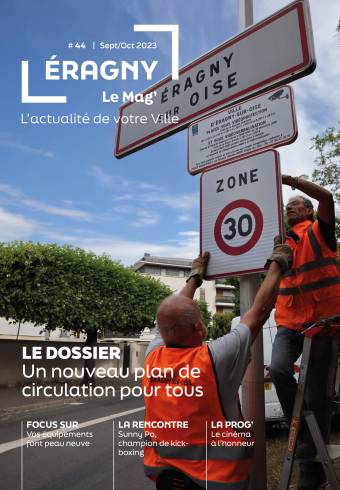 Couv Eragny le mag N°44 - Septembre / Octobre 2023
