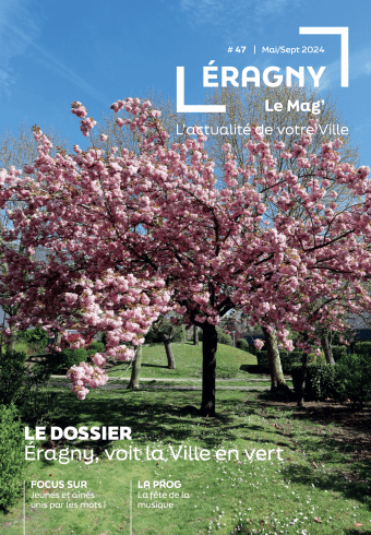 Couverture Eragny le mag N°47 - Mai/ Août 2024